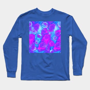 Multicolored Tie-Dye Orbs Long Sleeve T-Shirt